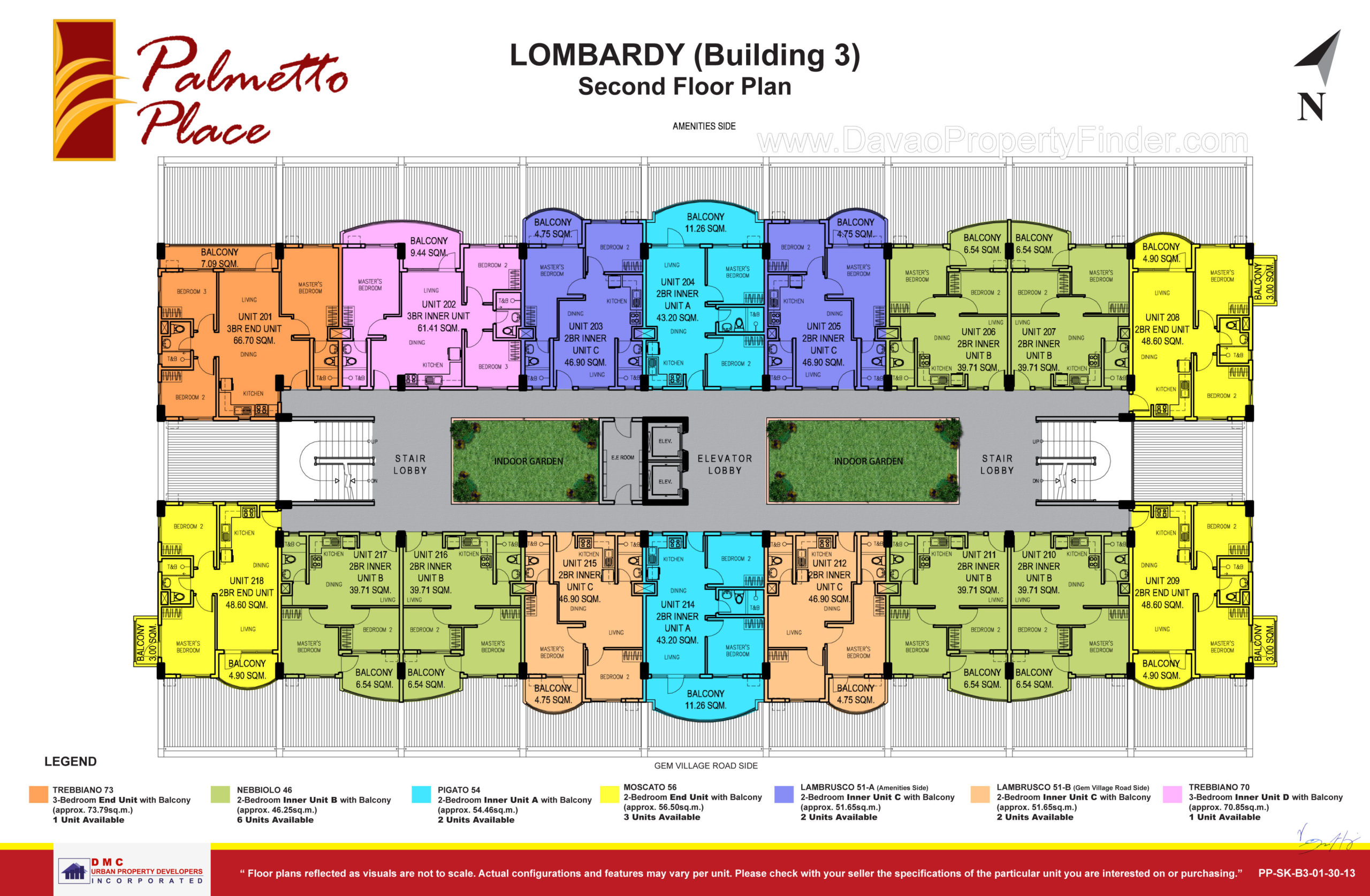 Palmetto Place Building 3 Grand Floor Plans Davao