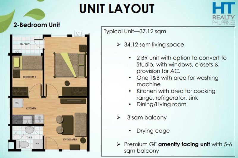 2Bedroom Unit in Seawind Condominium Davao Property Finder